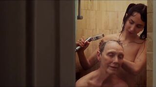 Old granny and Masturbating Granddaughter Scene