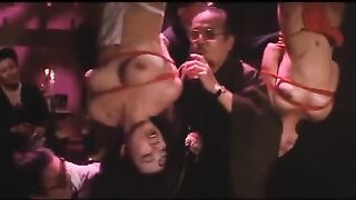 Lustful Japanese People Throw a Public BDSM Party. Two Hot Girls Are Humiliated