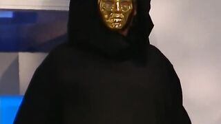 Group Force Facial Cumshots a Topless MILF