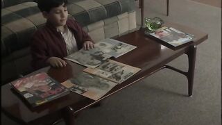 Mom Shows Her Tits To Her Son Flipping Through An Adult Magazine. Dress in Black (2017)  Liliana Albornoz tits