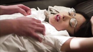 Lustful Japanesse Girl. JAV - Asebamu binyu tsuma otto ni somuita hirusagari. Actresses - Nana Nanaumi, Maki Aoyama