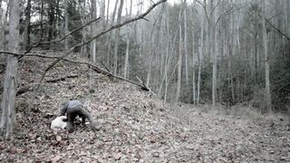 Pervert Man with a Gun in the Woods. Forced and Rape Dead woman. Child of God (2013)