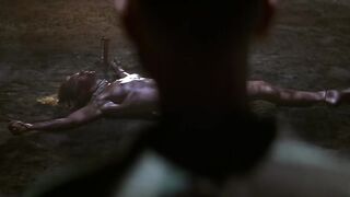 Tied Up Blonde Raped By Soldiers. Forced Scene. The General's Daughter (1999) Leslie Stefanson