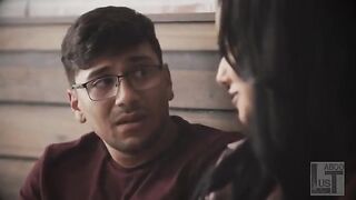 Mom caught Son jerking off. Taboo Blowjob