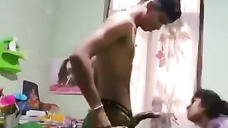 Desi Teens. Brother and Sister Home Alone