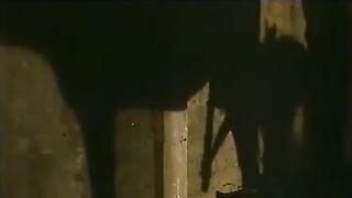 Classic Movie Scene. Cleopatra - Sex and Horse