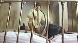 Fat Turk Man in the Brothel. Forced Sex Scene Retro Movie