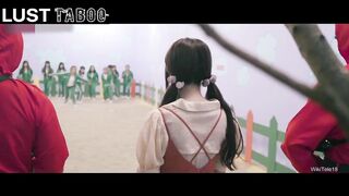 Forced Porn Show. Adult Parody - SQUIRT GAME