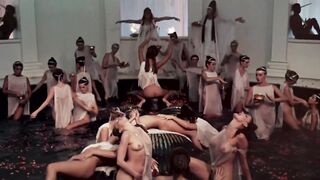 Explicit Orgy Scenes. Caligula (1979) Handjob, Blowjob, Pissing, Unsimulated Sex. Celebrities: Helen Mirren, Teresa Ann