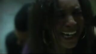 A girl at a party caught her boyfriend fucking her sister