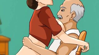 3D Incest. Grandfather's pleasures