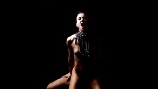 Femdom Couples. Girl tied the lad's hands and did what she wanted with his cock