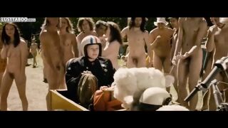 A boy saw a naked woman in the forest. Explicit nudity movie scenes. Sons of Norway (2011) Actress Frida Bagri, Sonja Richter nude