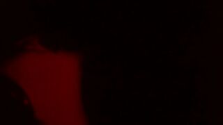 Vintage blowjob slow-motion video. Explicit erotic art. Retro film scene