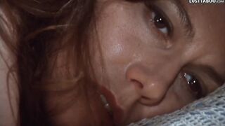 The rapist forces the actress to undress and ties her up. Forced movie scene (IT)