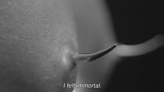 Nathalie Richard topless, Christa Théret, Agata Buzek, Claire Duburcq nude. She Is Conann (2023) erotic scene