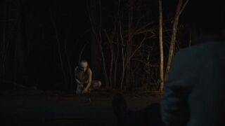 Charlotte Stickles topless - The Shade (2023) Horror Scene - Nudity Monster