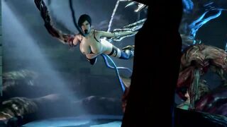 Resident Evil porn 3D. Ada Wong  34 rule - monster sex