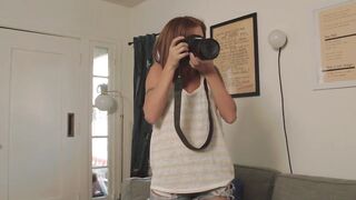 The failed first lesbian sex of a female photographer and her model (explicit movie scene)