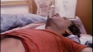 Vintage taboo. Mom and son real sex. Breastfeeding a big boy. Mommy's blowjob