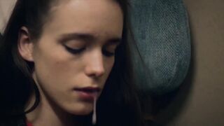 Young cute girl sucks an older man's dick. Explicit blowjob movie scene. Uncut Full HD version