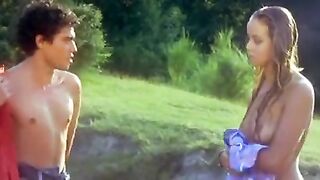 Vintage Italian Erotica - La liceale (1975). Nude teens outdoors explicit pussy