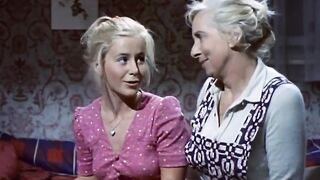 Boyfriend seduced a hot young blonde schoolgirl into having sex for the first time. retro movie explicit hd taboo young old
