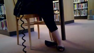 Taboo sex - Candid Feet Classic- Petite Cute Dangling Face at end (nmw) porn