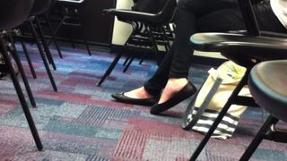 Taboo sex - Candid Feet Classics April 2015 Dangling Shoeplay Flats Asian porn