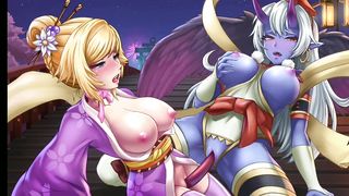 Ninja Maidens - Anime Taboo Lesbian Vid