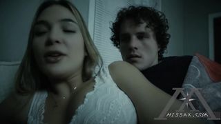 Watching Porn with Step Sister