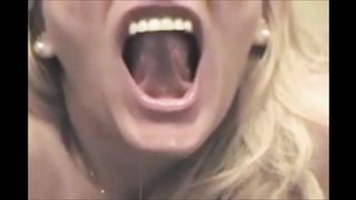 Fetish Taboo - Sexy tongue Step Mother and Daughter Kissing Mouth