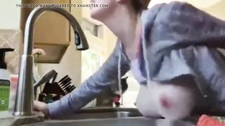 Ugly Busty Step Mother being Fucked by her Son