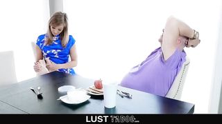 FamilyStrokes - Pranking Stepmom Gets Penetrated by Stepson